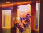 „Okno 7”, 70x90 cm, akryl, 2015