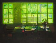 „U Marysi”, 100x130 cm, akryl, 2014