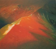 „Czerwone wierchy”, akryl, 110x125cm, 2011