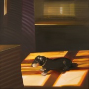 „Felek”, olej, płótno, 70x70 cm, 2008