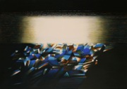 „Dziura w niebie”, olej, płótno, 100x140 cm, 2003
