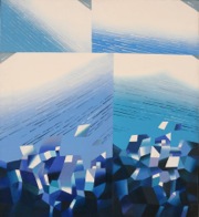 „Szczyrk”, olej, płótno, 60x50 cm, 1990