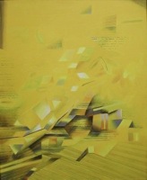 „Złota jesień”, olej, płótno, 75x60 cm, 1999