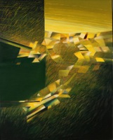 „Okruchy światła”, olej, płótno, 100x80 cm, 2003